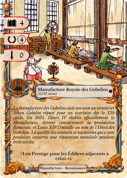 Manufacture Royale des Gobelins - (XVIIe siècle)